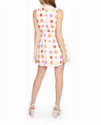 Nicole Miller - Radiant Aura Silk Mini Dress