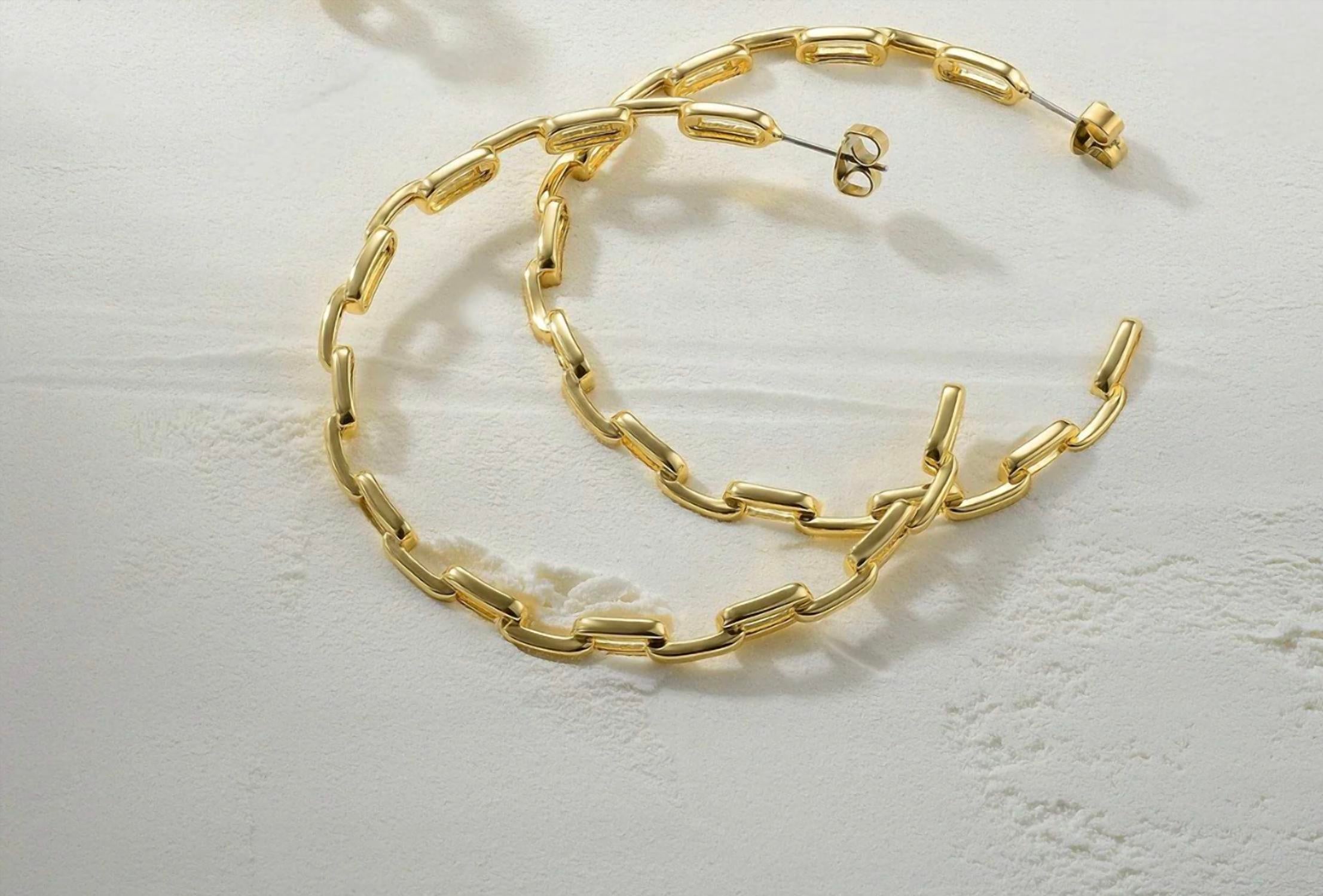 Katie Rae Collection - Women's Big Hoop Earrings
