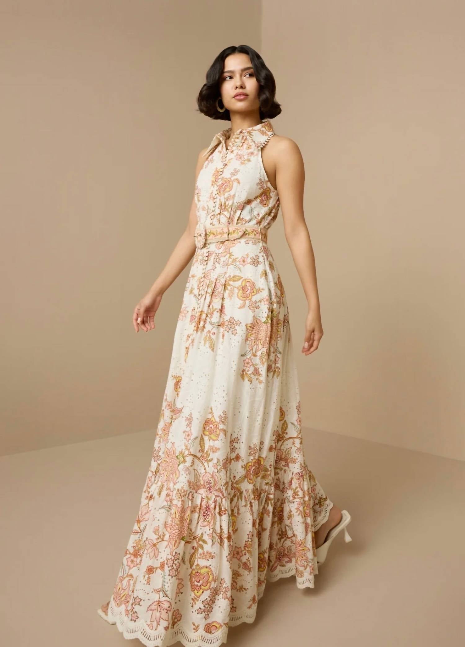 Hemant & Nandita - Niti Long Shirt Dress