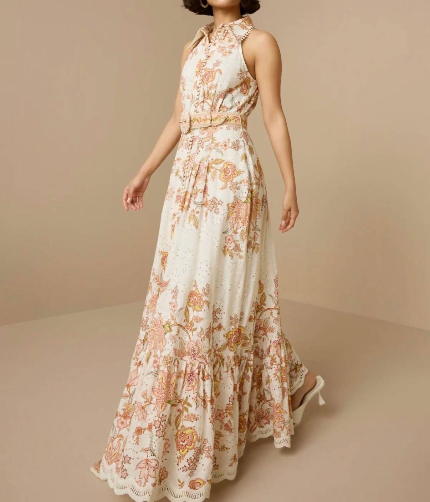 Hemant & Nandita - Niti Long Shirt Dress