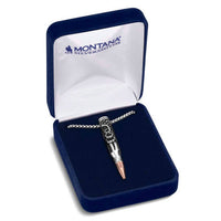 Montana Silversmiths Men's We The People Bullet Necklace in silver - men's jewelry - alternate view