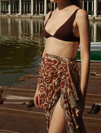 Guadalupe Design - Asterisco Pareo Skirt
