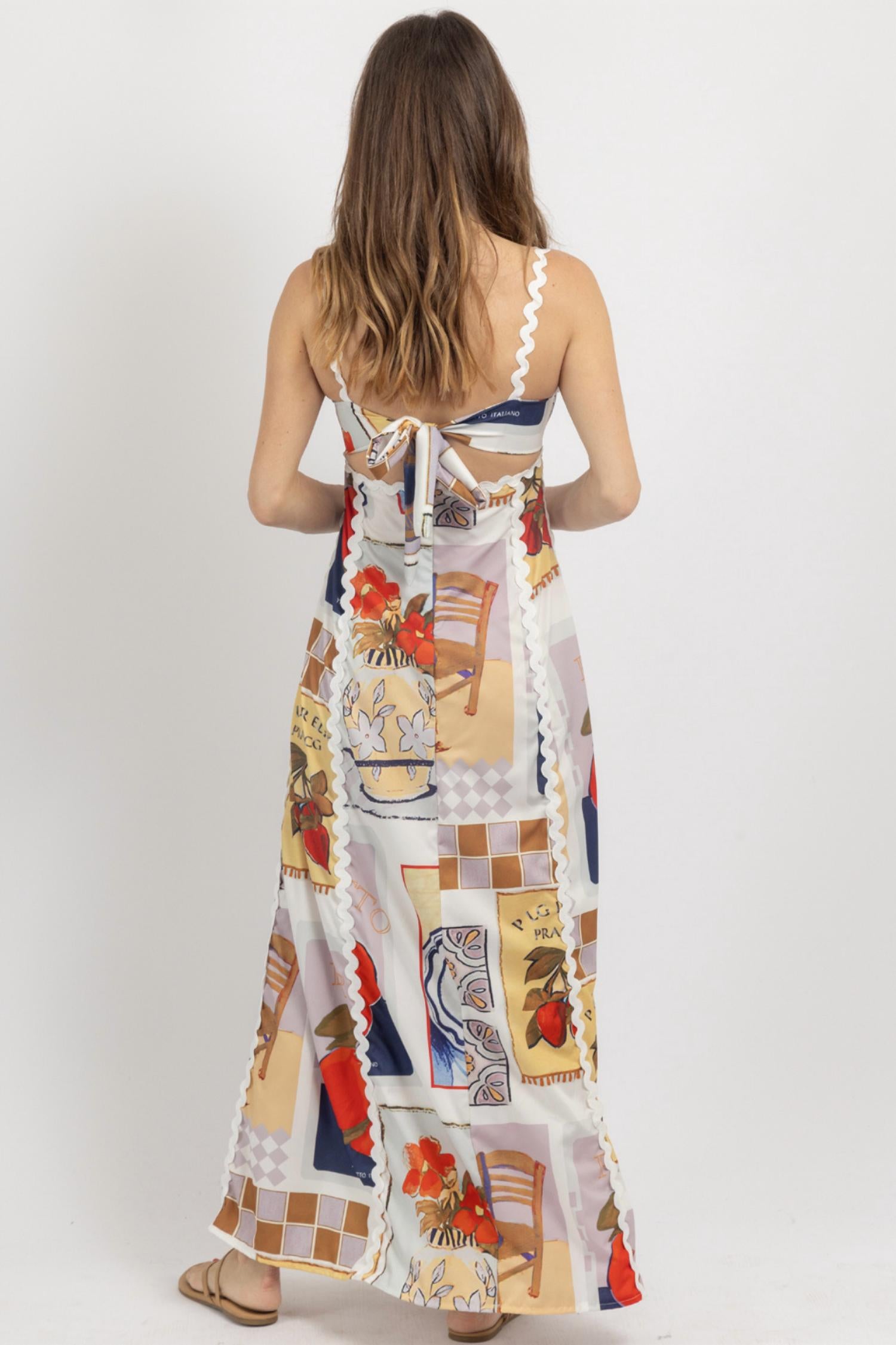 Ooh Fashion - Open Back Maxi Dress