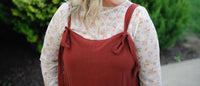 Easel Rustic Roots Jumper in brown - women's jeans - view 4