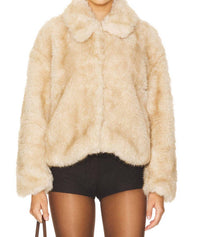 Bardot - Sarissa Faux Fur Jacket