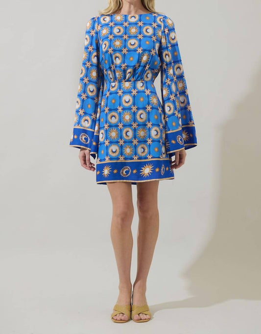 Sugarlips - Moonshine Bell Sleeve Mini Dress