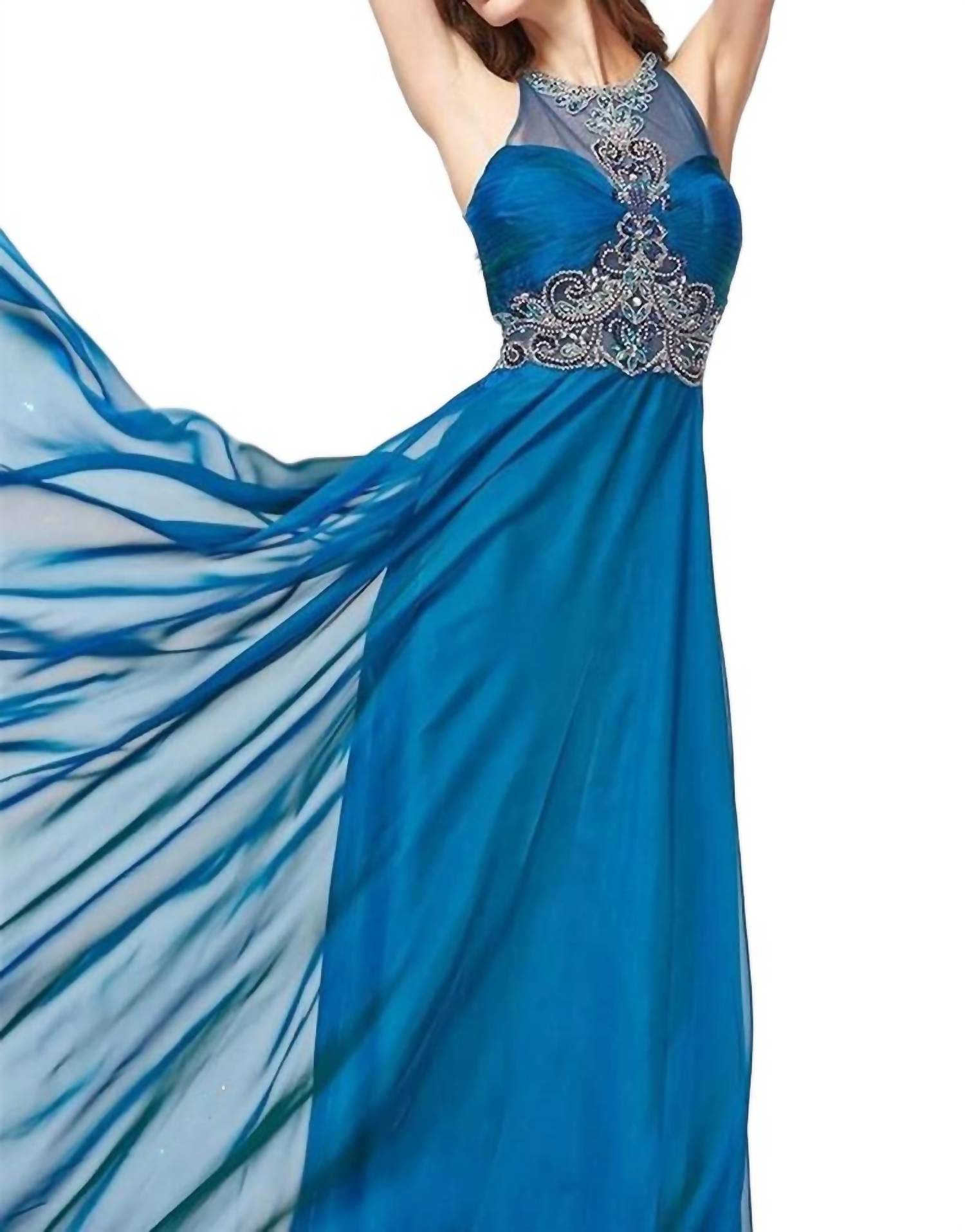 Angela & Alison - Chiffon Long Prom Dress