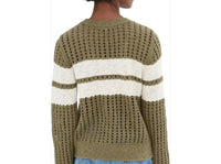 Sanctuary - Sporty Openwork Popover Sweater