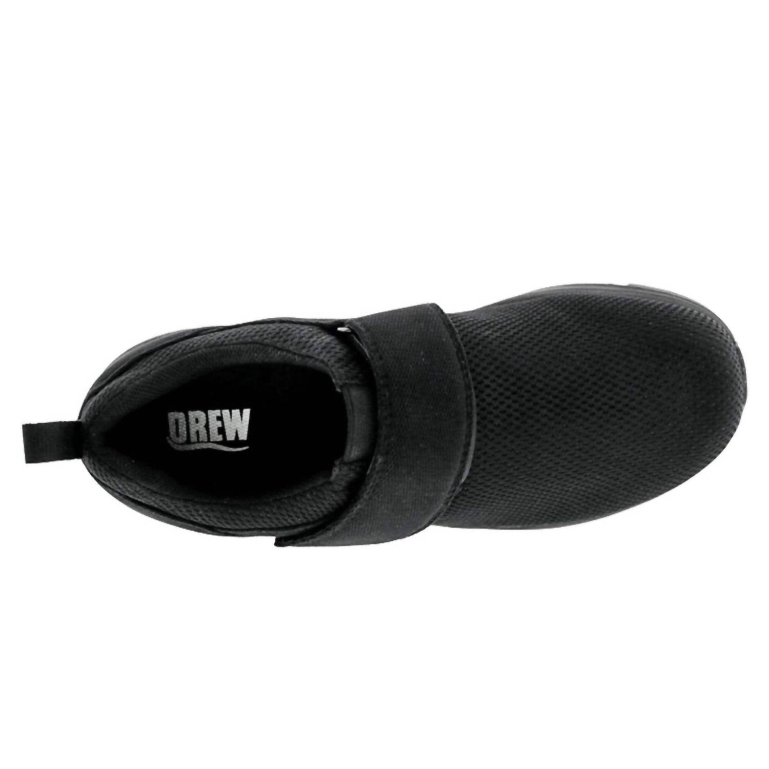 DREW Men's Official Athletic Shoes in black mesh - men's shoe - view 6