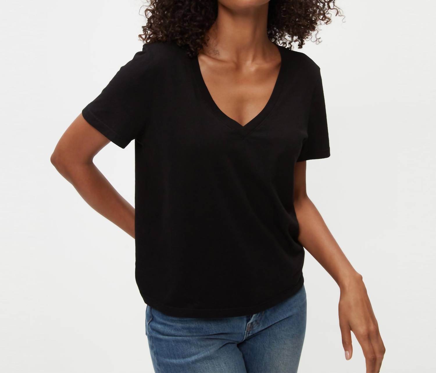 Michael Stars - Daria Classic V-Neck Tee