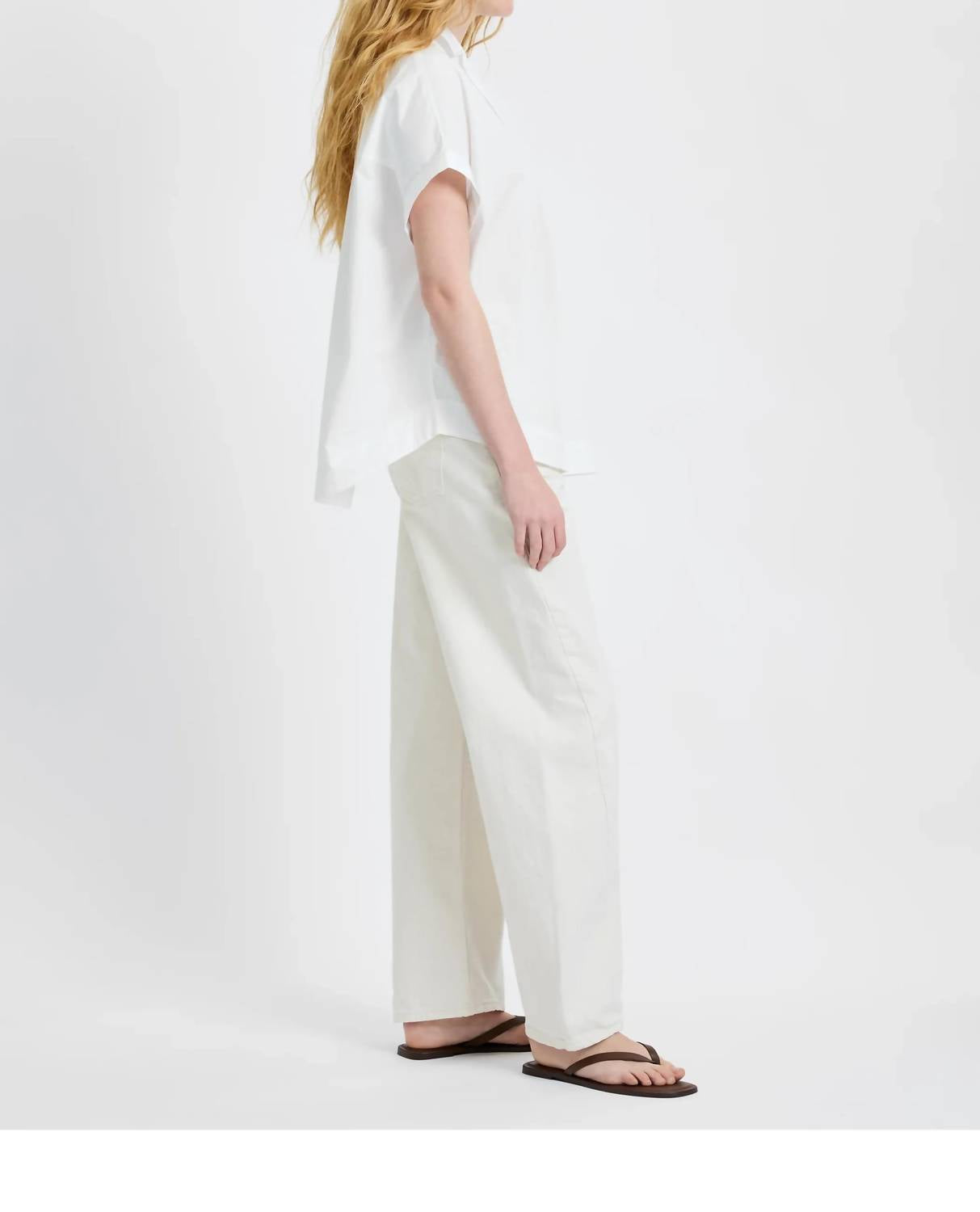 French Connection - Poplin Collared Top