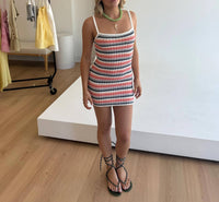 Loucia - Seaside Knit Mini Dress