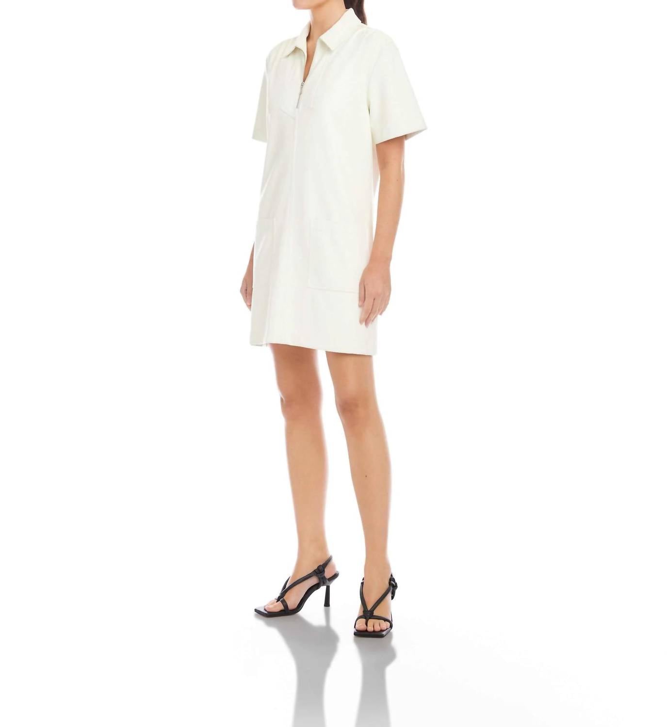 Fifteen Twenty - Sarah Faux Leather Dress