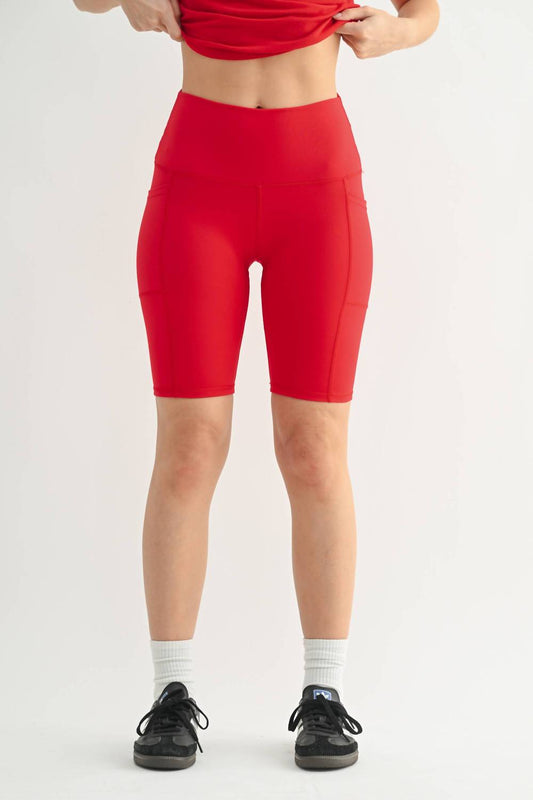 Mono B - Tapered Band Essential Biker Shorts