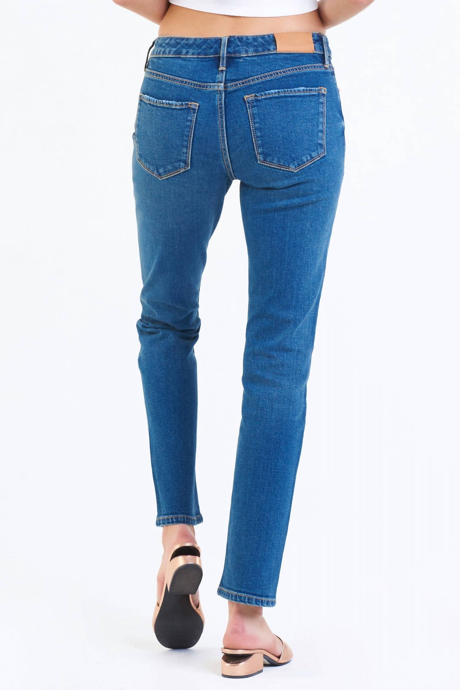 Dear John Denim - Blaire St. Tropez High Rise Slim Straight Jean
