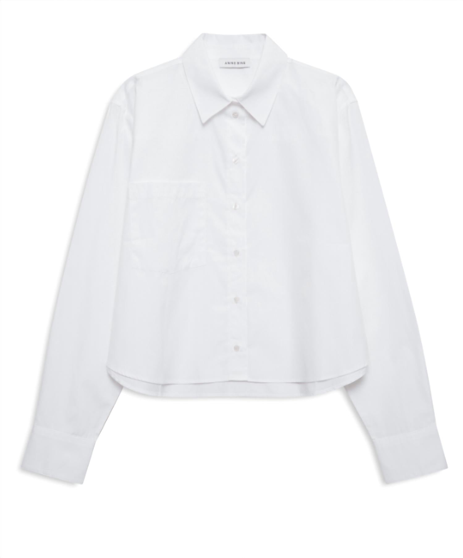 Anine Bing - Essie Crop Shirt