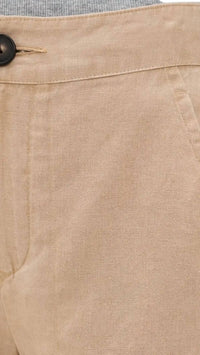 Vince - Mid Rise Hemp Shorts