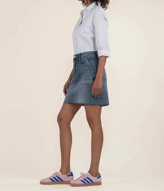 Kut From The Kloth - Bristol Classic Denim Skirt
