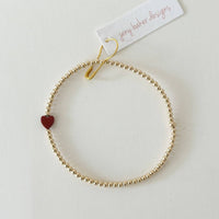 Jeny Baker Designs - Women's Pippa Solo Heart Bracelet