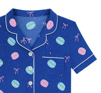 Katie J Nyc - Girl's Macaroons Lynn Shorts Pajama Set
