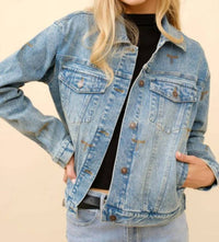 Blue B - Boots Stitch Trucker Jacket
