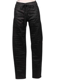 Alembika - Women's Snakeskin Drawstring Waist Jeans