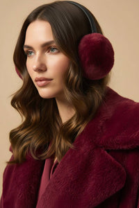 Joseph Ribkoff - Women's Faux Fur Adjustable Earmuffs