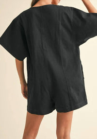 Miou Muse - Gracie Short Sleeve Romper