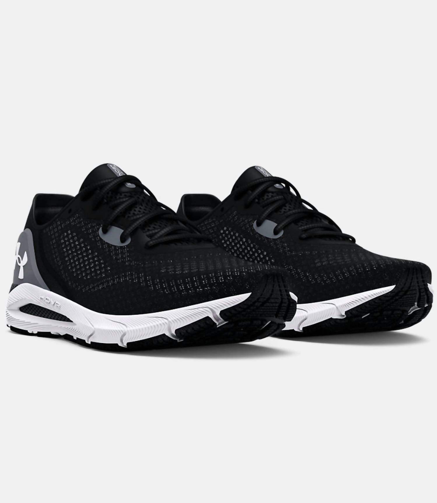 UNDER ARMOUR Men's Hovr Sonic 5 Running Shoes in black - men's shoe - detail view