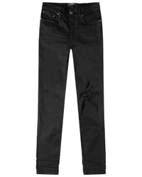 Amiri Men's Broken Jeans in aged black - men's jeans