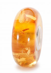 Trollbeads Women's Maple Syrup Glass Bead Charm in yellow - women's accessory