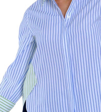 Lior - Megan Pastel Stripe Boyfriend Shirt