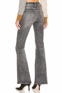 Frame - Le One Mid-rise Denim Flare Jeans