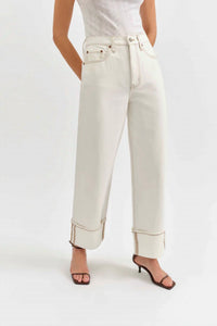Daze - Eastside Loose Cuff Jeans