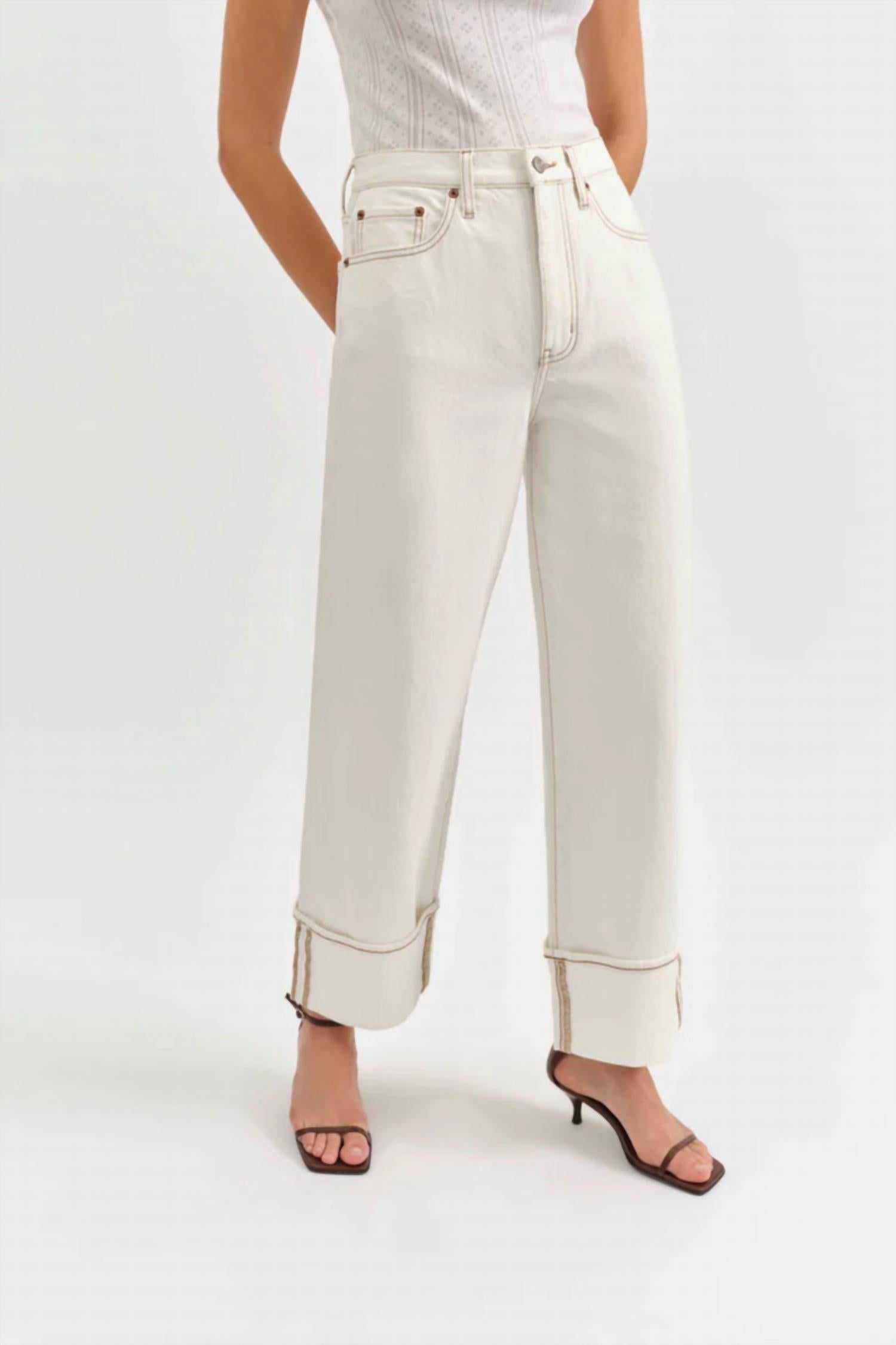 Daze - Eastside Loose Cuff Jeans