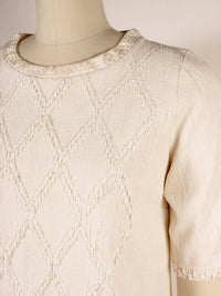 DIAMOND TEXTURE SHIFT DRESS