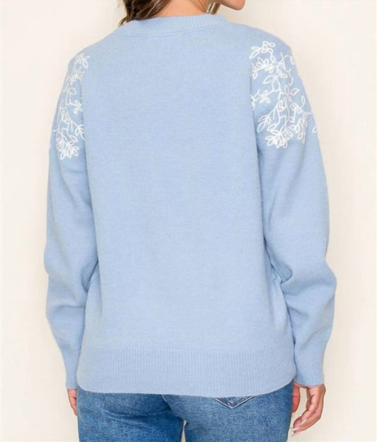 Staccato - Angela Embroidered Sweater