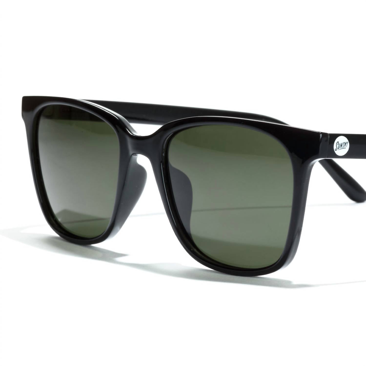 Sunski Women's Ventana Polarized Sunglasses in black forest - women's accessory - alternate view