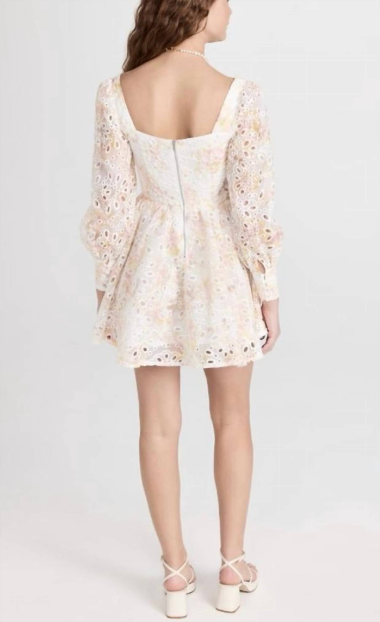 Bardot - Lila Flounce Dress
