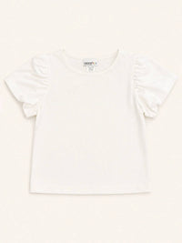 Cheryl Creations - Girl's Bubble Sleeve Shirt