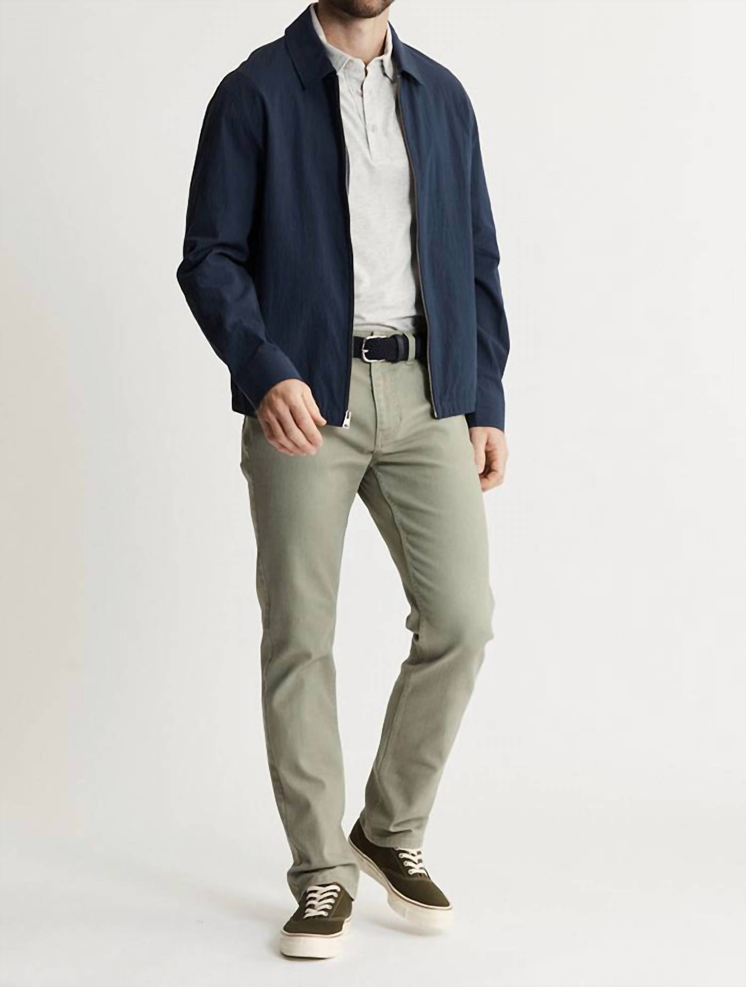 Jachs New York - Charles Seersucker Full Zip Jacket