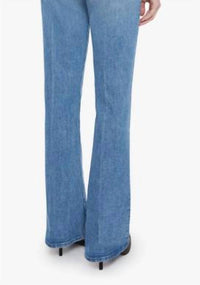 Mother The Outsider Sneak Denim in hokey pokey - women's jeans - detail view