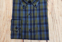 F/X Fusion - Men's Stacked Check Button Up Shirt