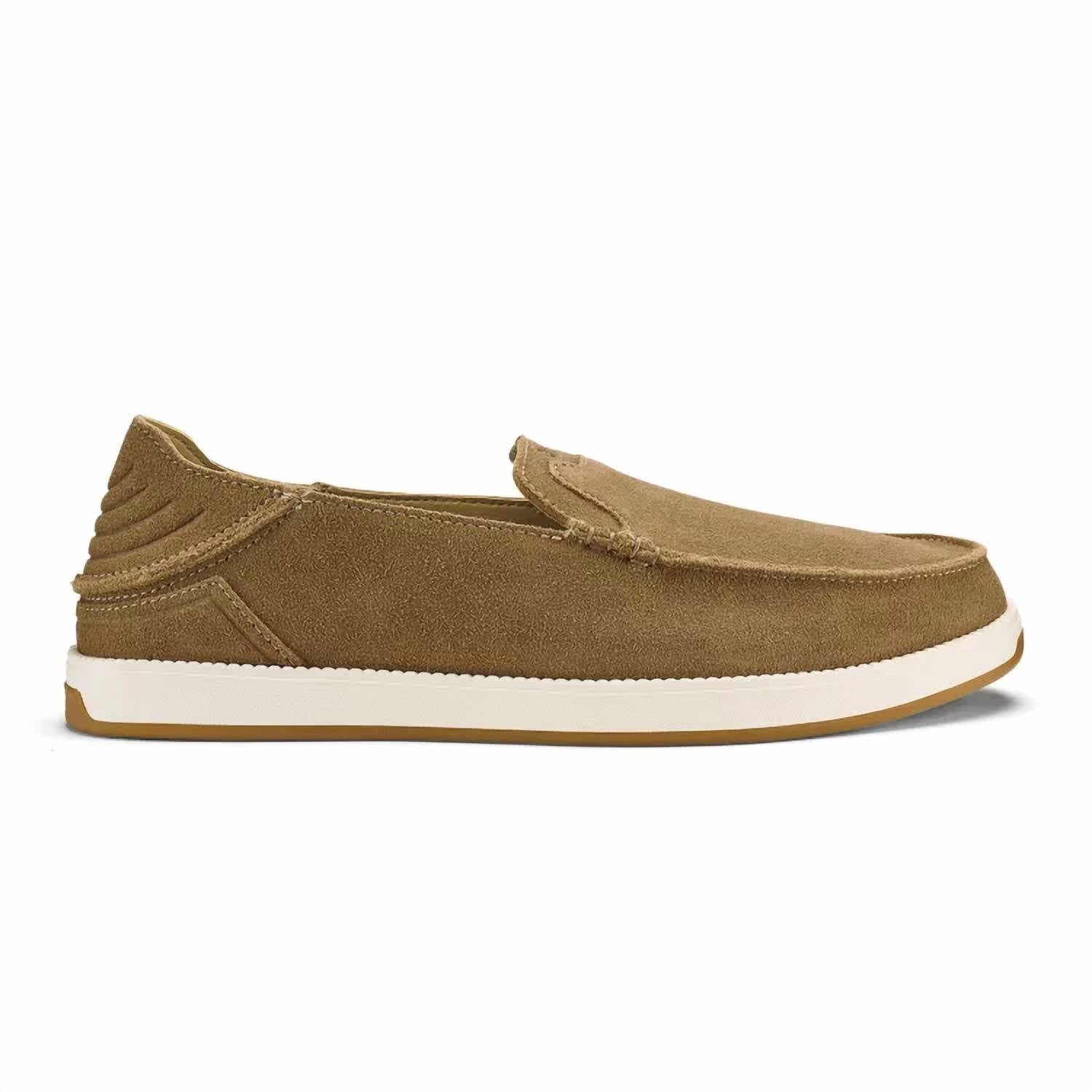 Olukai - Men's Kakaha Nia Leather Slip On Shoe