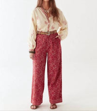 Maison Hotel Bebo Pant in chili - women's pants - view 4