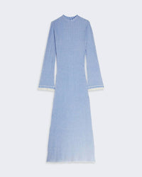 Guest In Residence - Fine Stripe Mockneck Dress