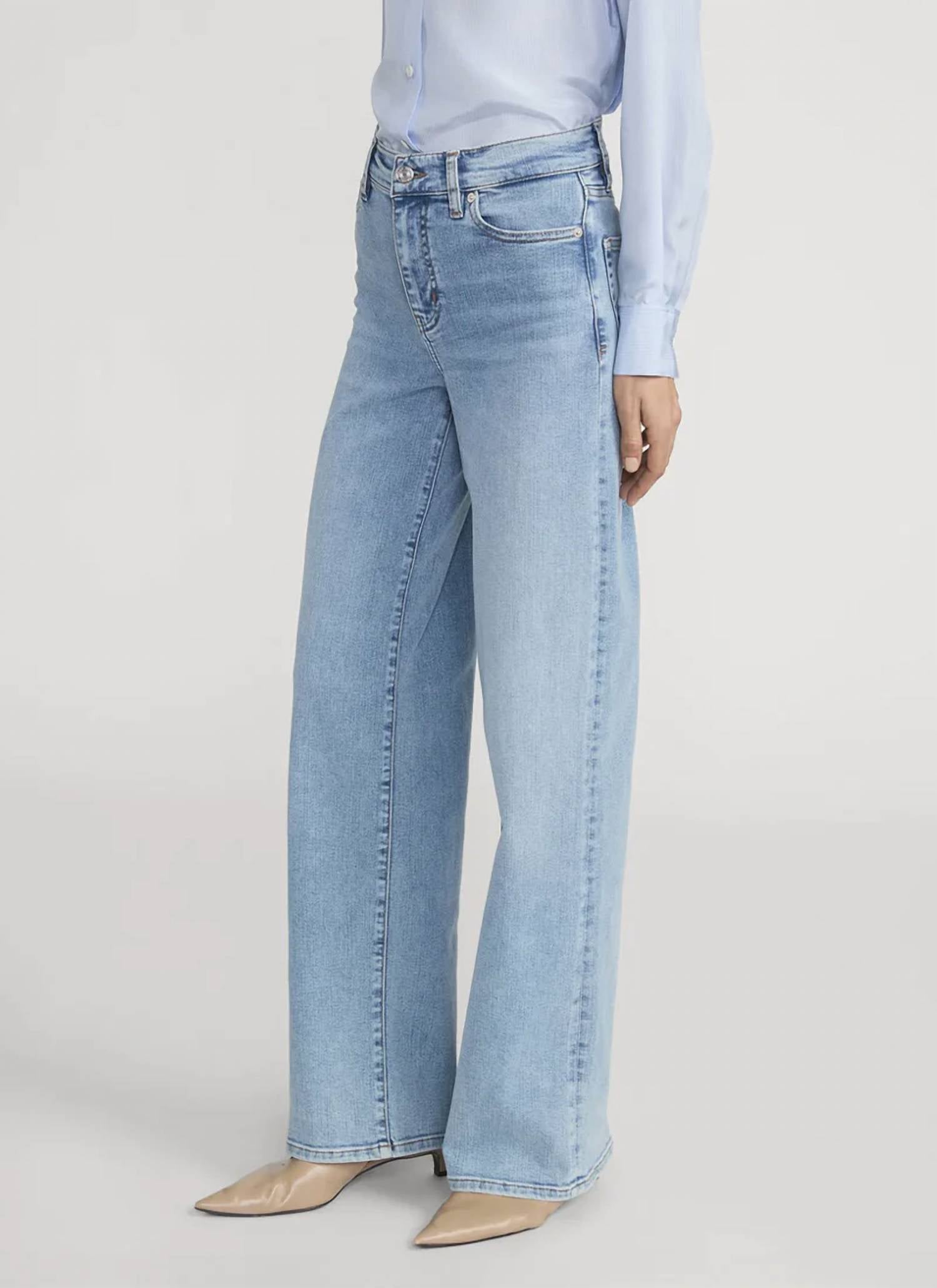 Frame - Le Slim Palazzo Wide Leg Jeans