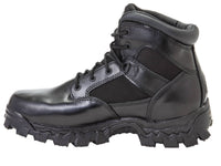 Rocky Men's Alpha Force Composite Toe Public Service Boot in black - men's boots - detail view