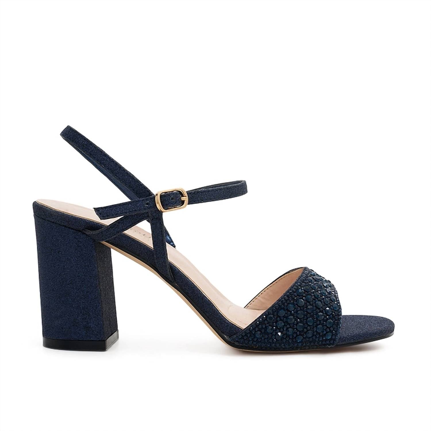 De Blossom Collection - Women's Benna Block Heel Sandal
