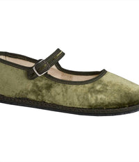 Vibi Venezia - Women's Mary Jane Silk Velvet Shoe